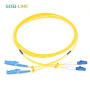 E2000/UPC Duplex Fiber Patch Cable
