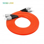 FC-FC MM OM1/OM2 Duplex Fiber Optic Patch Cable