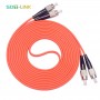 FC-FC MM OM1/OM2 Duplex Fiber Optic Patch Cable