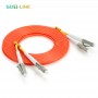 LC-LC MM OM1/OM2 Duplex Fiber Optic Patch Cable