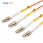 LC-LC MM OM1/OM2 Duplex Fiber Optic Patch Cable