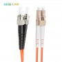 LC-ST MM OM1/OM2 Duplex Fiber Optic Patch Cable