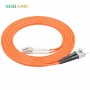 LC-ST MM OM1/OM2 Duplex Fiber Optic Patch Cable