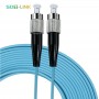 FC-FC MM OM3 Simplex Fiber Optic Patch Cable