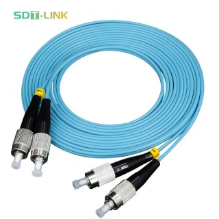 FC-FC MM OM3 Simplex Fiber Optic Patch Cable