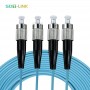 FC-FC MM OM3 Simplex Fiber Optic Patch Cable