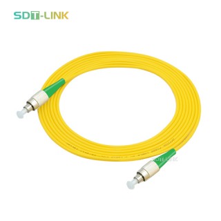 FC/APC-FC/APC SingleMode Simplex  9/125 Fiber Optic Patch Cable