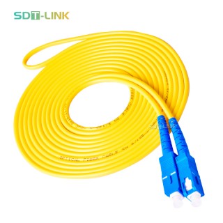 SC/UPC-SC/UPC SingleMode Simplex  9/125 Fiber Optic Patch Cable