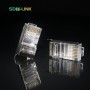 CAT6 RJ45 Connector Internal Shielded 8P8C With Ground Wire 100 pcs/pack