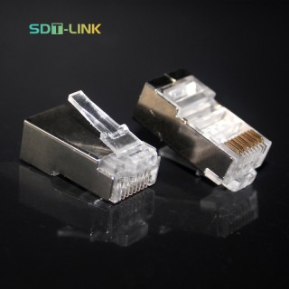 CAT6 RJ45 Connector Internal Shielded 8P8C 100 pcs/pack