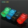 Different Color CAT6 RJ45 Connector Unshielded 8P8C Colorful 100 pcs/pack