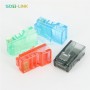 Different Color CAT6 RJ45 Connector Unshielded 8P8C Colorful 100 pcs/pack