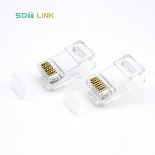 CAT6A RJ45 Connector Unshielded 8P8C 100 pcs/pack