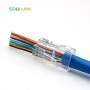 EZ RJ45 Connector Unshielded 8P8C For CAT5e