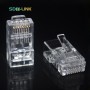 EZ CAT6 RJ45 Unshielded 8P8C Double Row 1.2mm Diameter Connector 