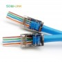 EZ Cat6 Shielded Rj45 Connector Gold-Plated Shell 