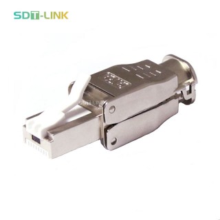 Cat6A FTP Shielded Toolless Rj45 Connector 