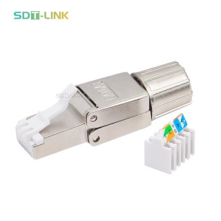 Cat6A FTP Shielded Toolless Rj45 Connector 