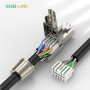 Cat7 FTP Shielded Toolless Rj45 Connector 