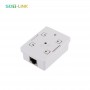 Surface Mount Box Cat5E STP Shielded Single 1 Port