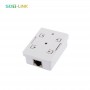 Surface Mount Box Cat6 STP Shielded Single 1 Port