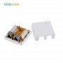 Surface Mount Box Cat6 STP Shielded Double 2 Port 