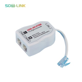 1 To 2 ADSL Voice Splitter With Wire