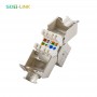 Cat6 FTP Shielded Keystone jack 180 Degree