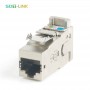 Cat6A FTP Shielded Keystone jack 10 Gigabit