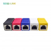 Colorful FTP Shielded RJ45 Inline Coupler