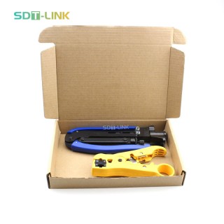 Coaxial Terminal Crimp Tool Set