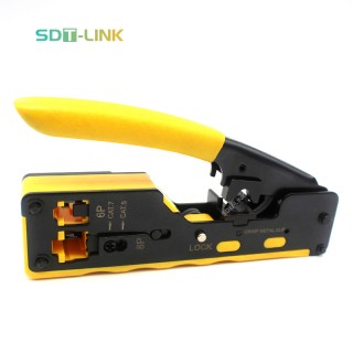 Cat7 EZ Pass Through Multi Function Crimper Tool