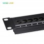 Cat5e Patch Panel 110 Type 24 Port 1U