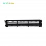 19'' 2U Unloaded Cat5e/Cat6 FTP Shielded Patch Panel 48 Port