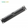 Cat6 Patch Panel 110 Type 12 Port 1U 