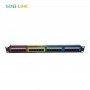 Cat6 Colorful Patch Panel 110 Type 24 Port 1U 