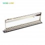 Cat6A Shielded Patch Panel 24 Port 19"
