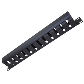 1U 19'' Data Cabinet Cable Management Bar 12 Port