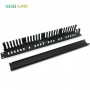 1U 19'' Data Cabinet Cable Management Bar 24 Port