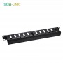 2U 19'' Data Cabinet Cable Management Bar 12 Port